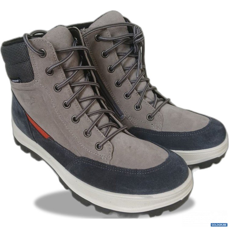 Artikel Nr. 983695: superfit Grau/Rot Velours/Textil Stiefel