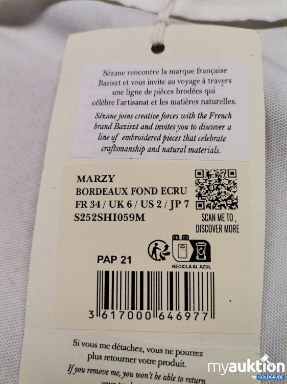 Artikel Nr. 434696: Sezane Basiszt Bluse 