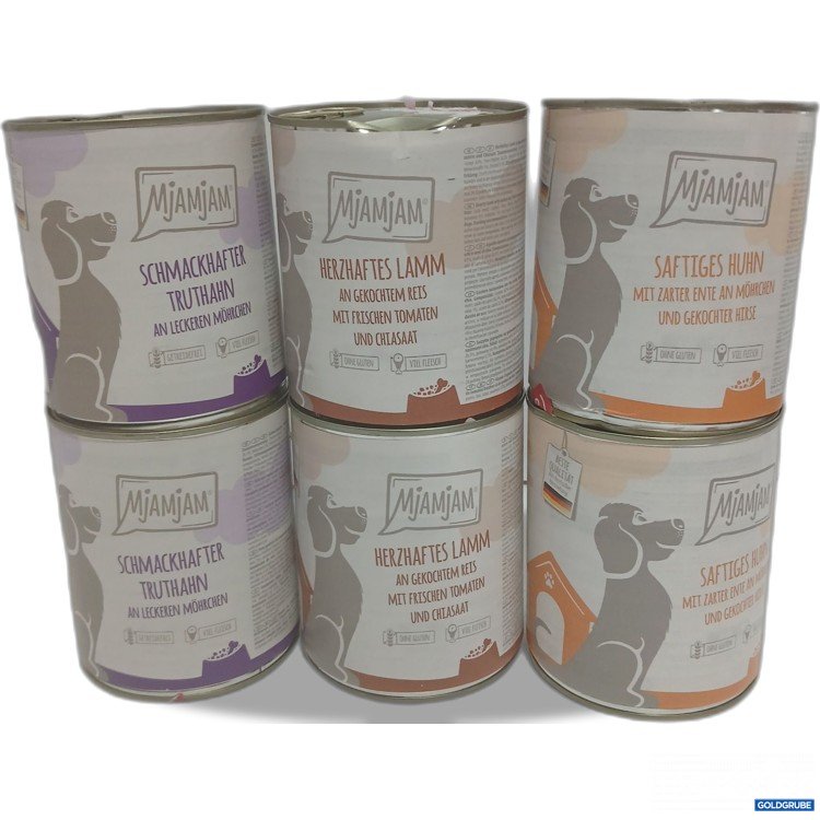 Artikel Nr. 460696: Mjamjam Hundefuttet div. Sorten 6x800g