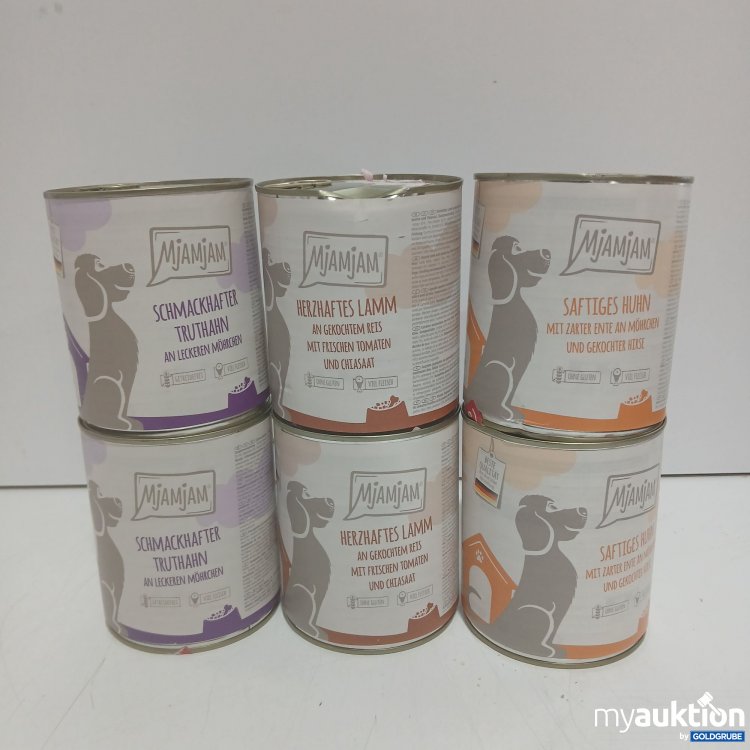 Artikel Nr. 460696: Mjamjam Hundefuttet div. Sorten 6x800g