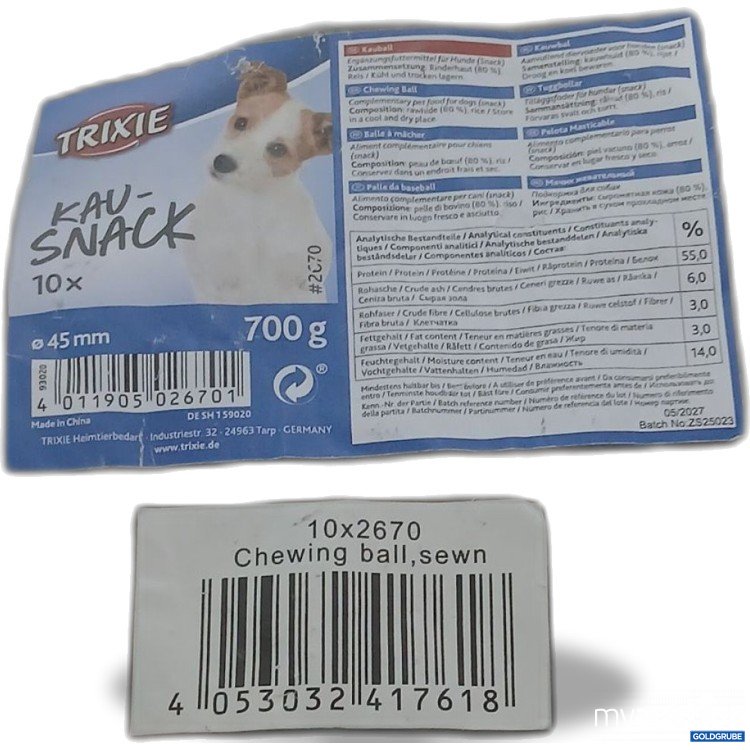 Artikel Nr. 897696 Artikel Nr. 897696: TRIXIE Kau-Snack 700g