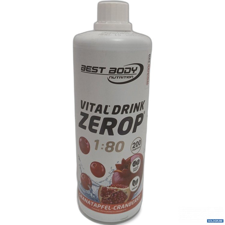 Artikel Nr. 967696: Best Body Nutrition Vital Drink Zerop Granatapfel - Cranberry 1000ml