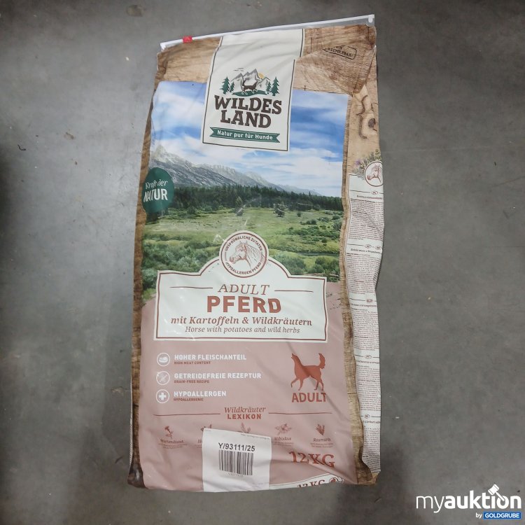 Artikel Nr. 994696 Artikel Nr. 994696: Wildes Land Hundefutter 12 Kg