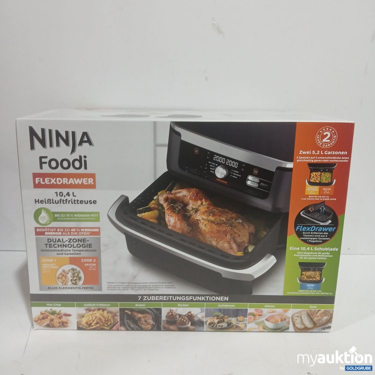 Artikel Nr. 998696 Artikel Nr. 998696: Ninja Foodi Flexdrawer 10,4L Heißluftfritteuse