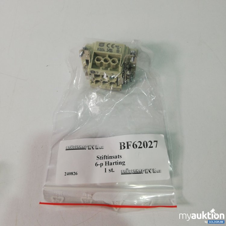 Artikel Nr. 432697 Artikel Nr. 432697: Bröderna Stiftinsats 6-p Harting BF62027