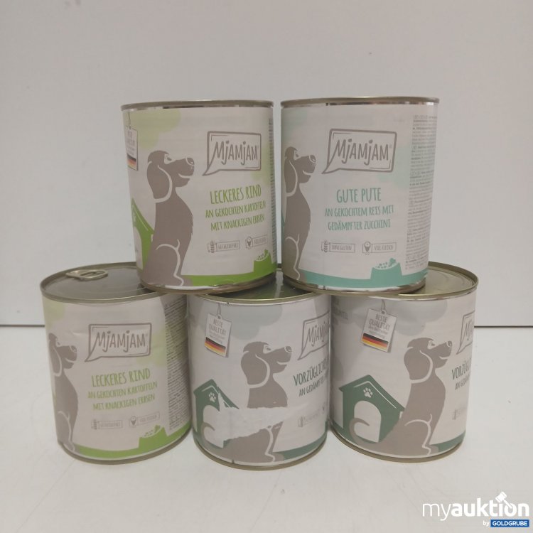 Artikel Nr. 460697: Mjamjam Hundefuttet div. Sorten 5x800g
