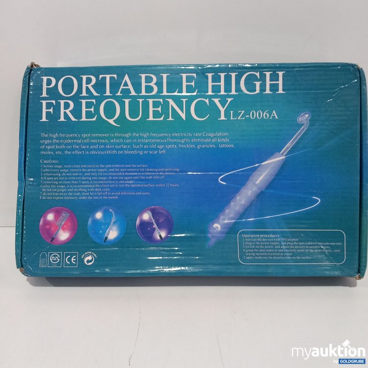 Artikel Nr. 818697 Artikel Nr. 818697: Portable High Frequency LZ006A