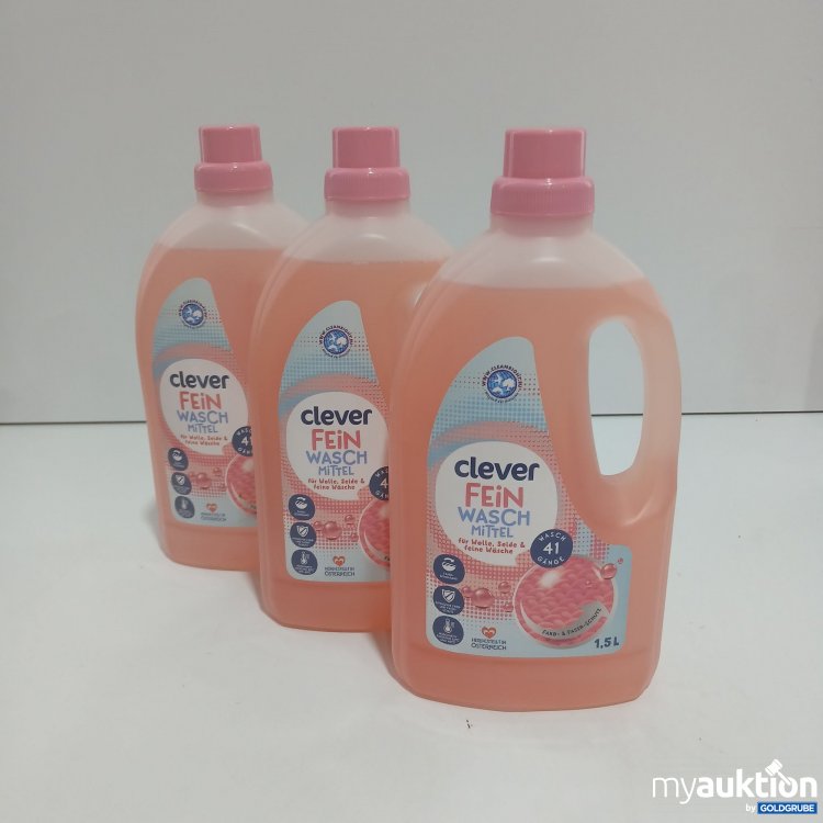 Artikel Nr. 845697: Clever Feinwaschmittel 3x1,5l