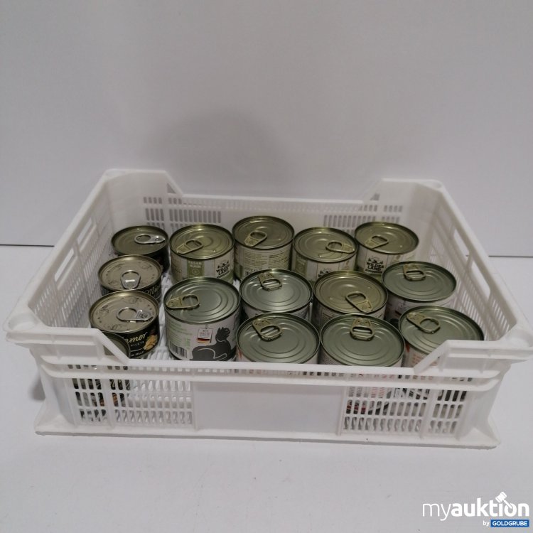 Artikel Nr. 859697: Katzenfutter Mjamjam 7x200g verschiedene Sorten, Wildes Land Fasan und Huhn 4x200g, Miamor Jelly 4x100g verschiedene Sorten 