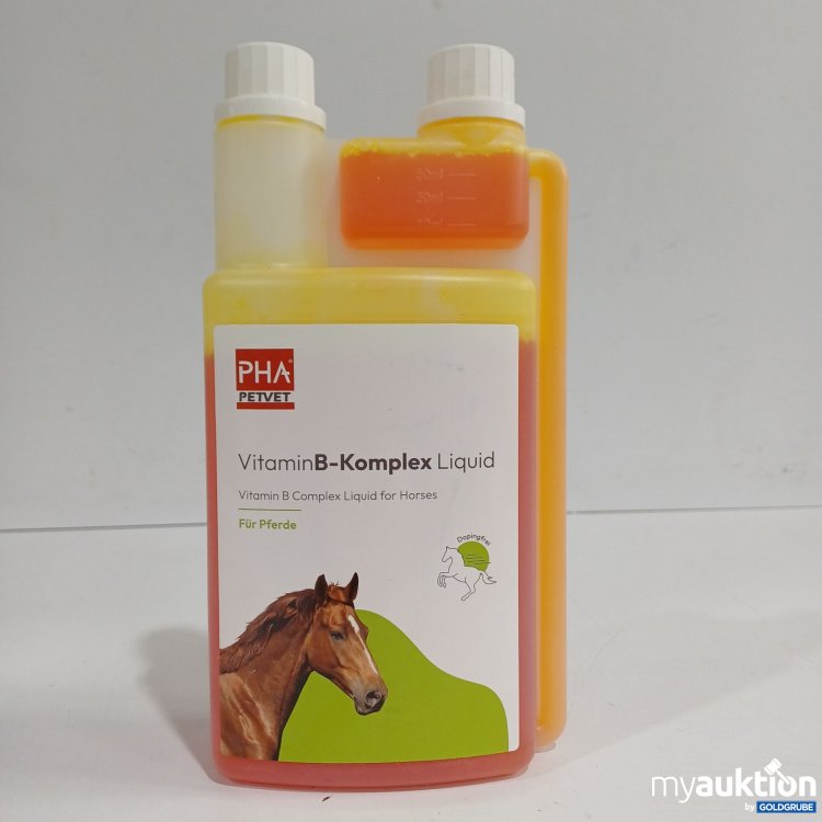 Artikel Nr. 962697: PHA Vitamin B-Komplex Liquid für Pferde 1000ml 