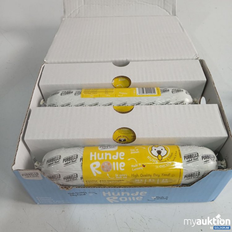 Artikel Nr. 973697: PurBello Hunde Rolle Huhn 8x400g