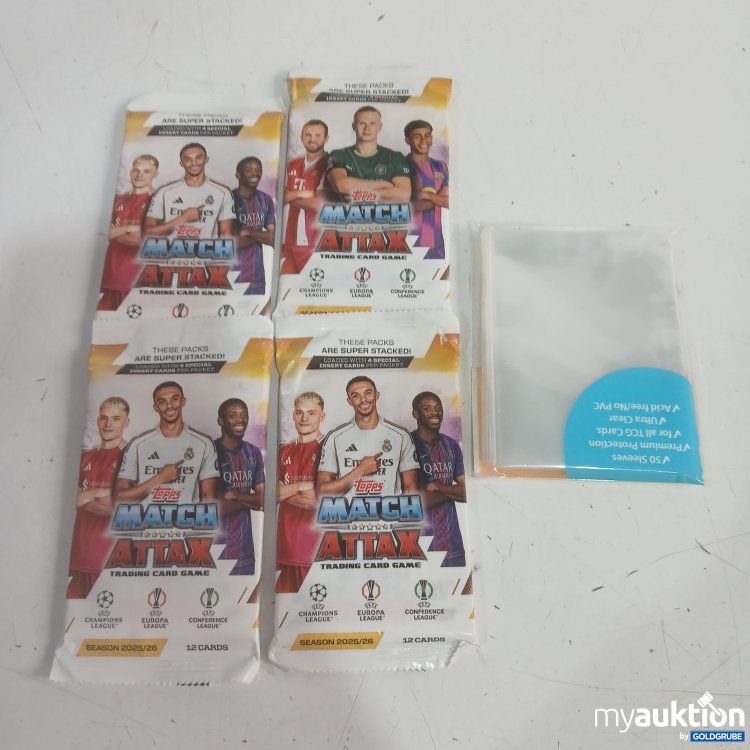 Artikel Nr. 986697 Artikel Nr. 986697: Diverse Match Attax Karten + Kartenhüllen