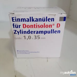 Auktion Einmalkanülen für Dontisolon 