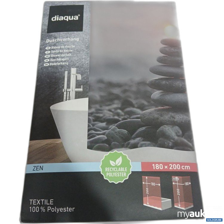 Artikel Nr. 447698 Artikel Nr. 447698: diaqua Duschvorhang Zen