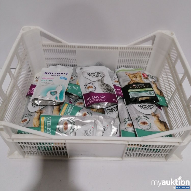 Artikel Nr. 859698: Katzenfutter Concept for life 24x85 verschiedene Sorten, 1x Kattovit 85g, 1xPurina Pro Plan 85g