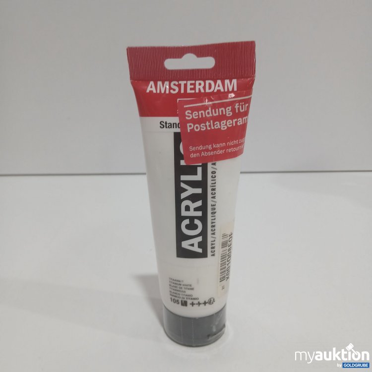 Artikel Nr. 871698 Artikel Nr. 871698: Acrylic Amsterdam Titanium White 105 250ml
