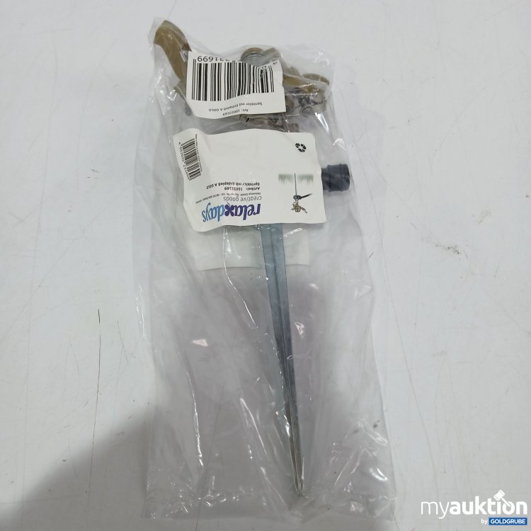 Artikel Nr. 896698: Relaxdays Sprinkler mit Endspiel A Gold  10023169