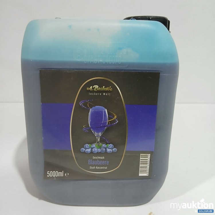 Artikel Nr. 910698 Artikel Nr. 910698: 4. Beckers Slush Konzentrat Blaubeere Geschmack 5000ml