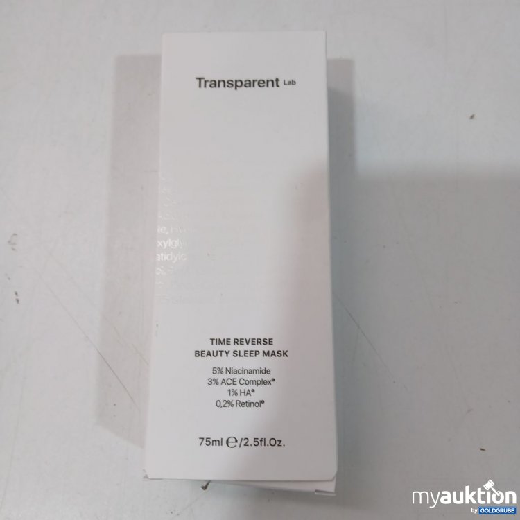 Artikel Nr. 918698: Transparent Lab Beauty Sleep Mask 75 ml
