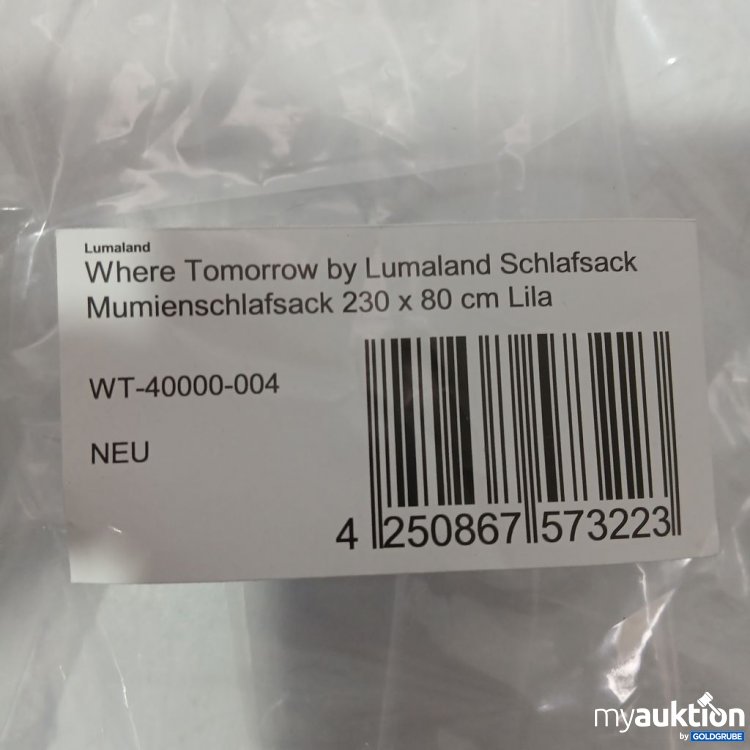 Artikel Nr. 921698: Lumaland Where Tomorrow Mumien-Schlafsack 230 x 80 cm