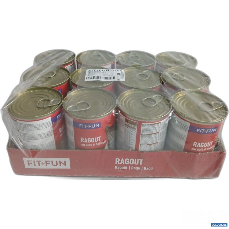 Artikel Nr. 973698: FIT+FUN Ragout mit Kalb & Geflügel 12x415 g