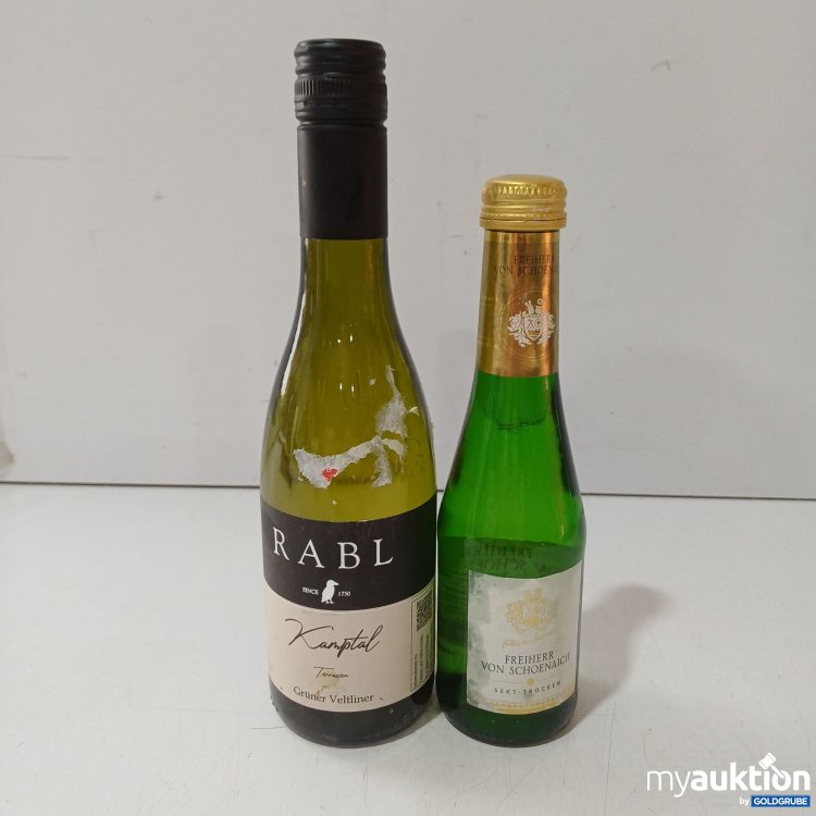 Artikel Nr. 995698 Artikel Nr. 995698: Rabl Kamptal Grüner Veltliner 375ml + Freiherr von Schönaich Sekt Trocken 200ml