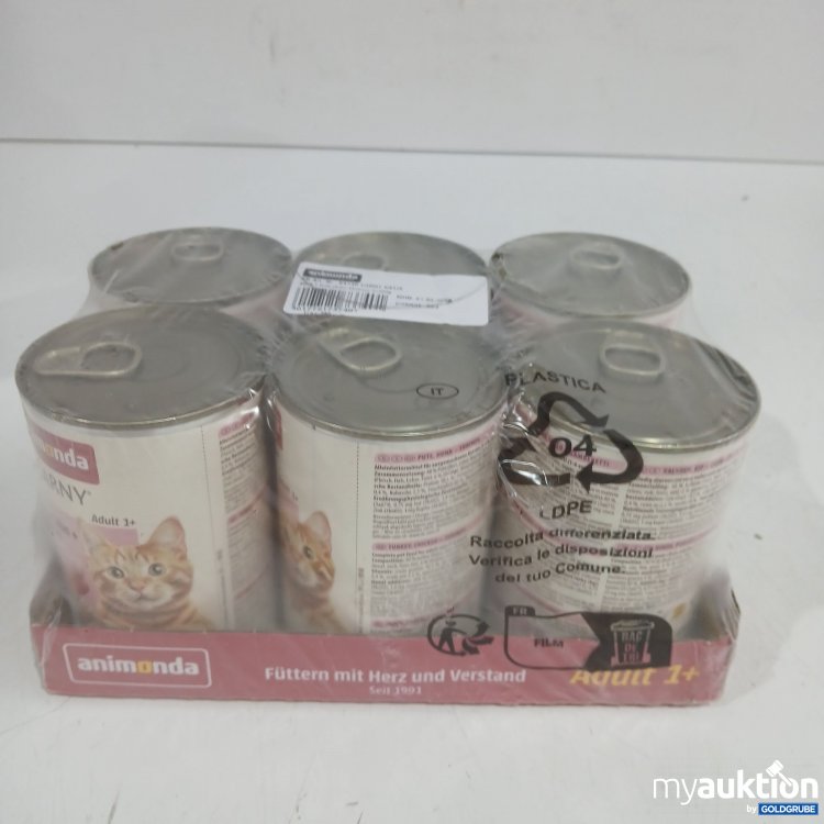 Artikel Nr. 996698: Animonda Carny Adult 1+ Katzenfutter Pute, Huhn + Shrimps 6x400g 