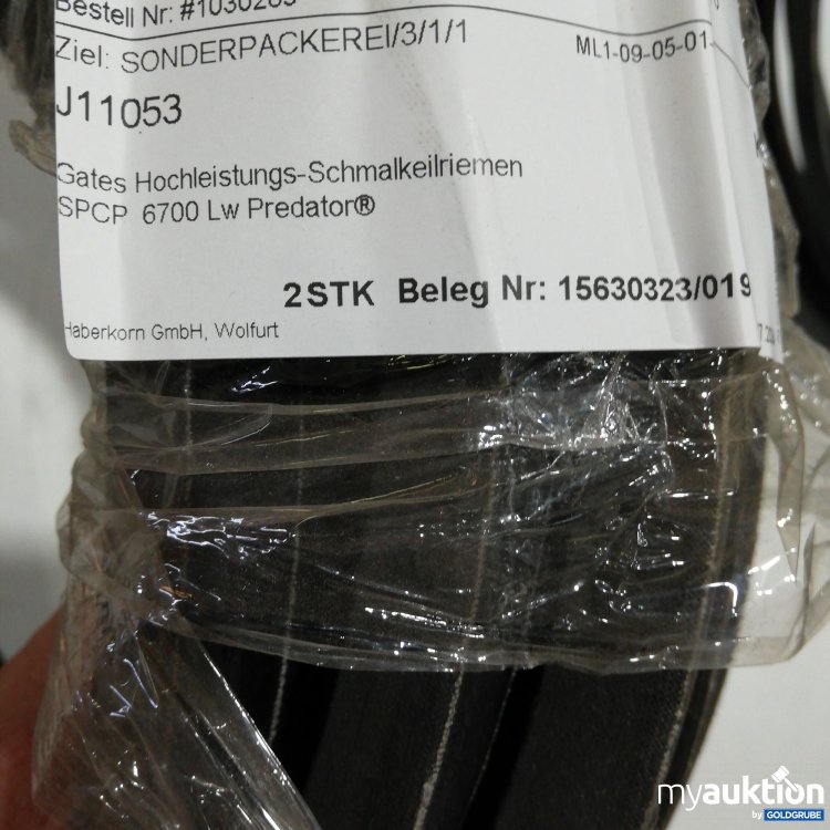 Artikel Nr. 380699 Artikel Nr. 380699: Gates Hochleistungs Schmalkeilriemen SPCP 6700