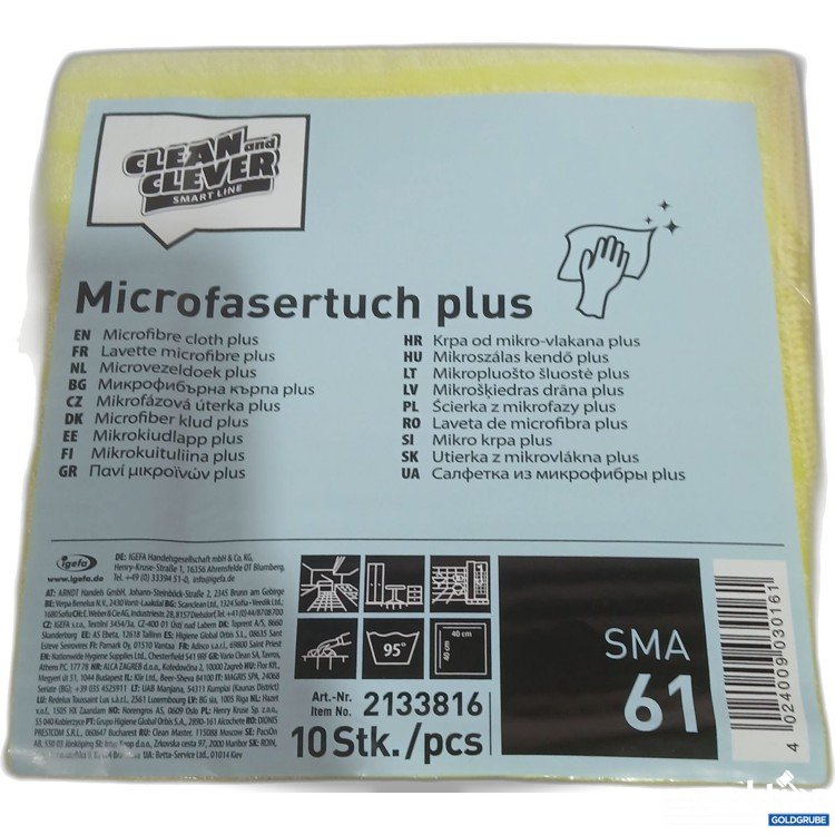 Artikel Nr. 444699 Artikel Nr. 444699: Clean and Clever Microfasertuch plus 10Stk