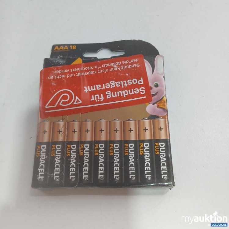Artikel Nr. 844699: Duracell Plus AAA 18 Stück 