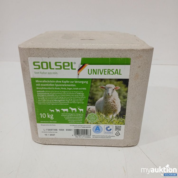 Artikel Nr. 876699: Solsel Universal Minerallackstein 10kg 