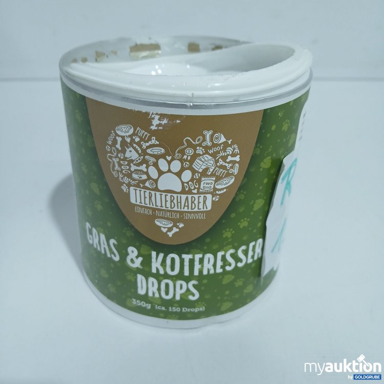 Artikel Nr. 910699: Tierliebhaber Gras&Kotfresser Drops 350g 