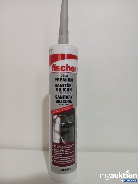 Artikel Nr. 933699: fischer DSSA PREMIUM SANITÄR-SILICON 310ml