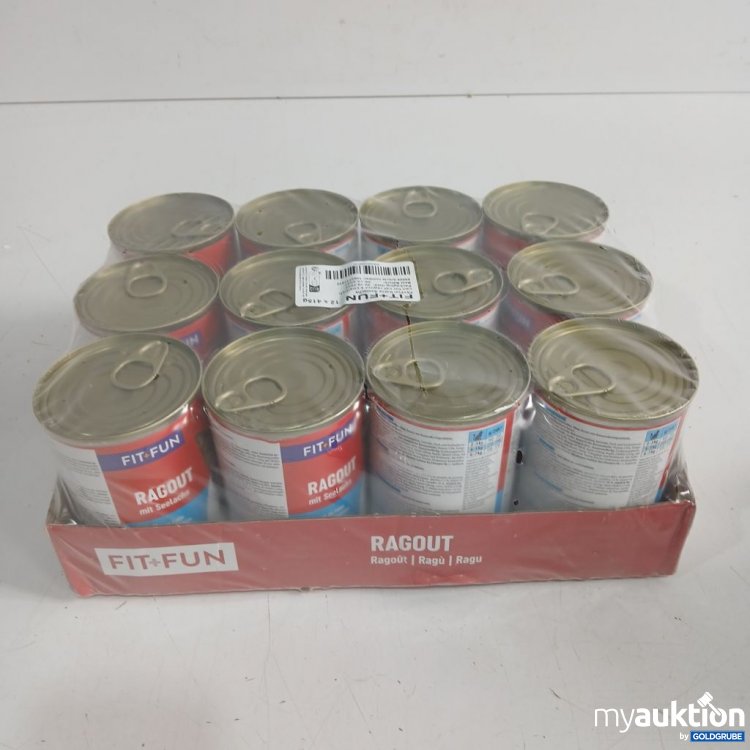 Artikel Nr. 973699: FIT+FUN Ragout mit Seelachs 12x415 g