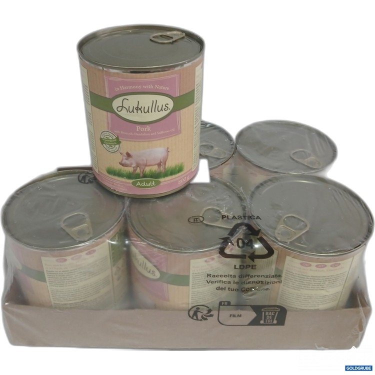 Artikel Nr. 996699: Lukullus Adult Hundefutter Pork 6x800g 