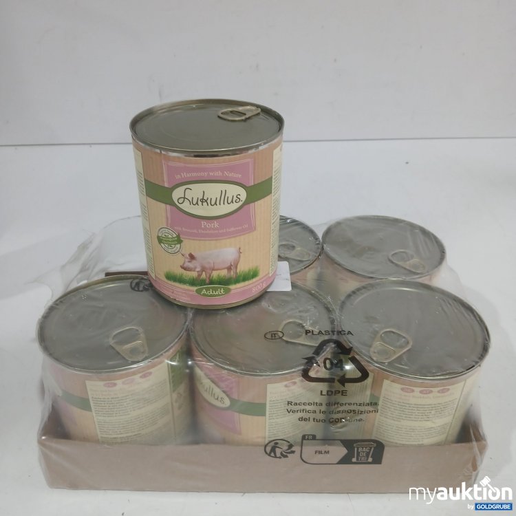 Artikel Nr. 996699: Lukullus Adult Hundefutter Pork 6x800g 