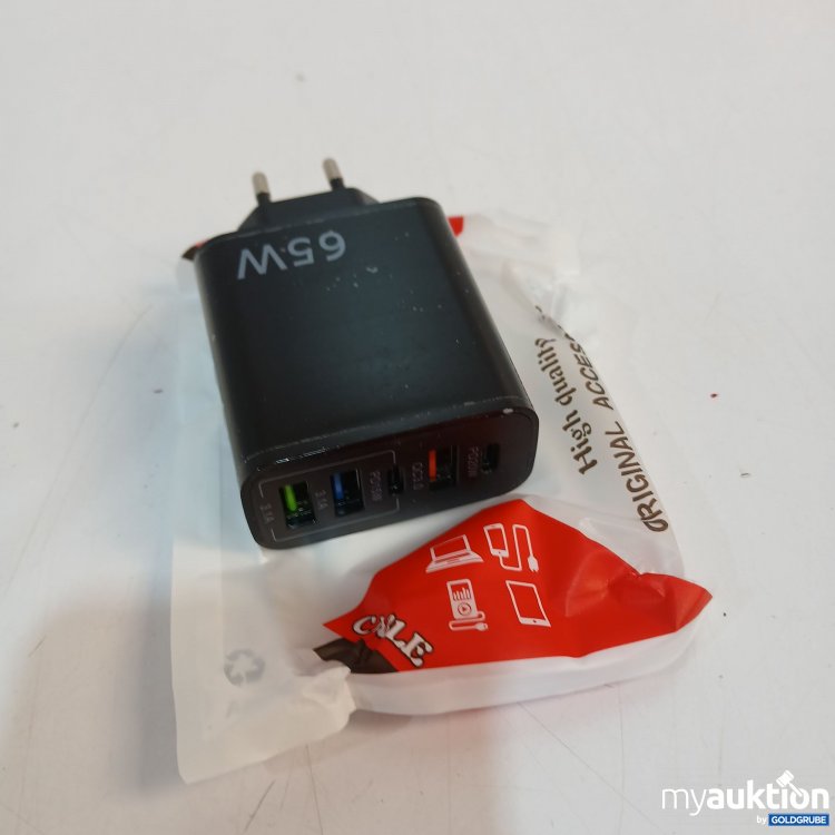 Artikel Nr. 523700 Artikel Nr. 523700: USB Ladegerät 65W