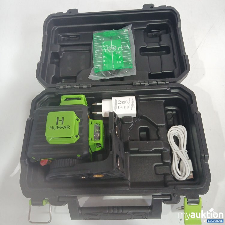 Artikel Nr. 833700 Artikel Nr. 833700: Huepar 360° Self-leveling Cross Line Laser Level