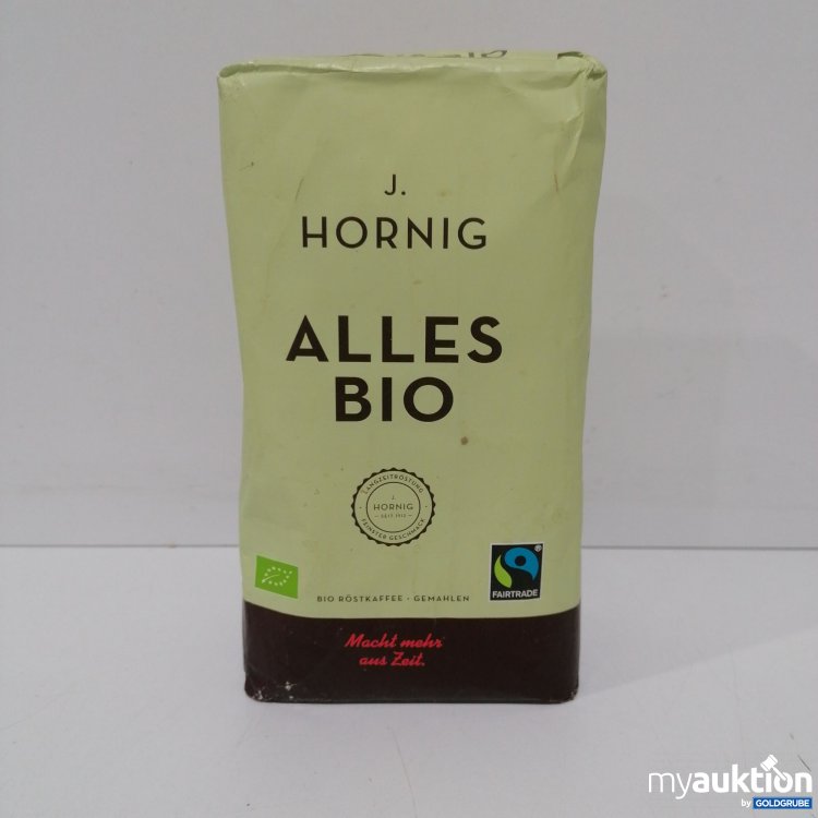 Artikel Nr. 835700 Artikel Nr. 835700: Hornig Alles Bio Röstkaffee gemahlen 500g