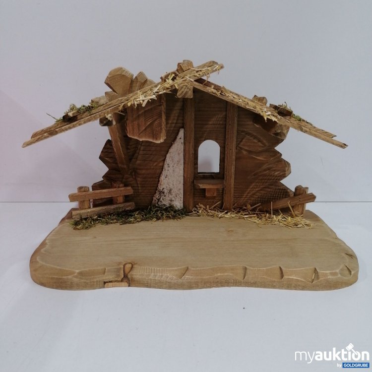 Artikel Nr. 847700: Holz Krippe 30x16x20cm