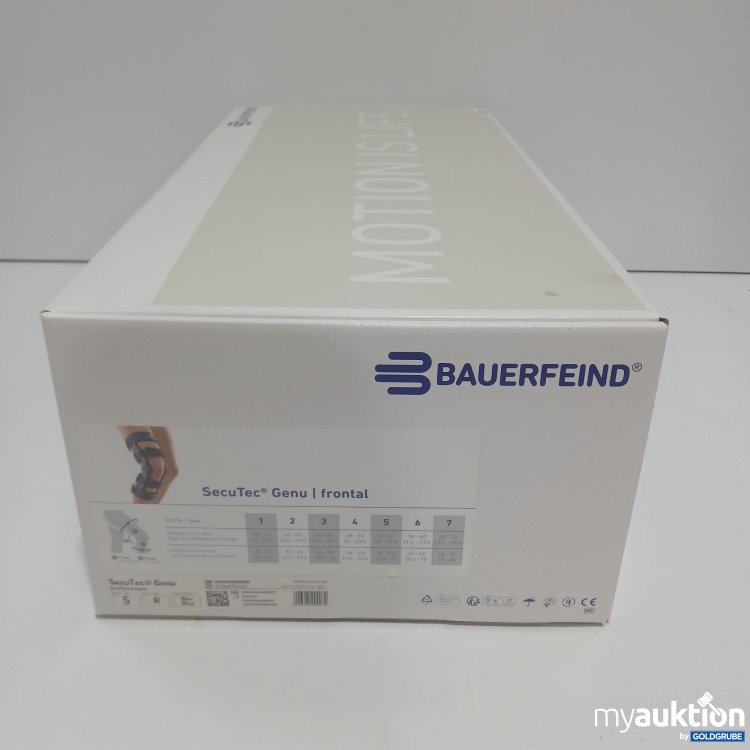 Artikel Nr. 857700: Bauerfeind SecuTec Genu Frontal 5R Blau
