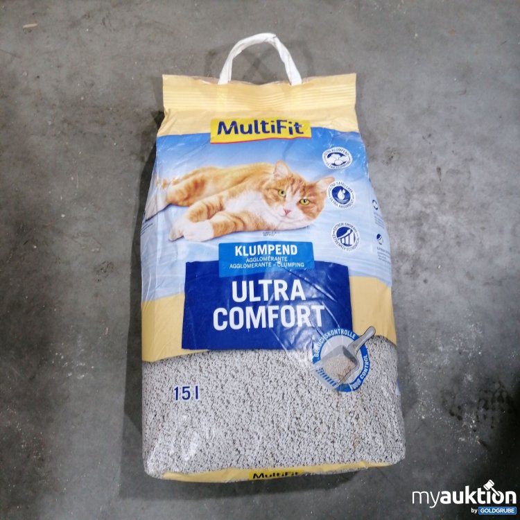 Artikel Nr. 859700: MultiFit Ultra Comfort Katzenstreu 15l 
