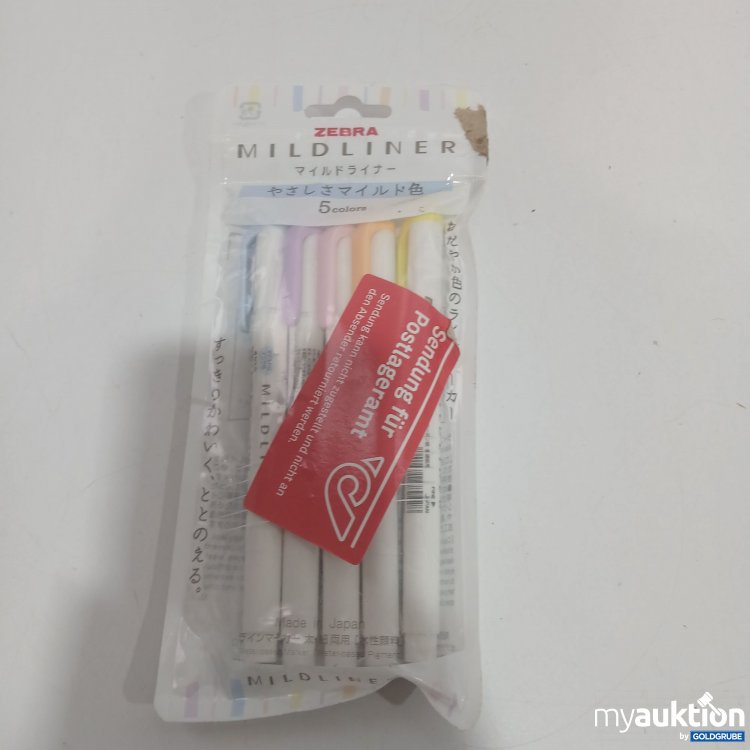 Artikel Nr. 871700 Artikel Nr. 871700: Zebra Mildliner 5 Stück