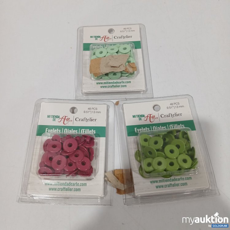Artikel Nr. 883700: Craftelier Eyelets 3x40stk