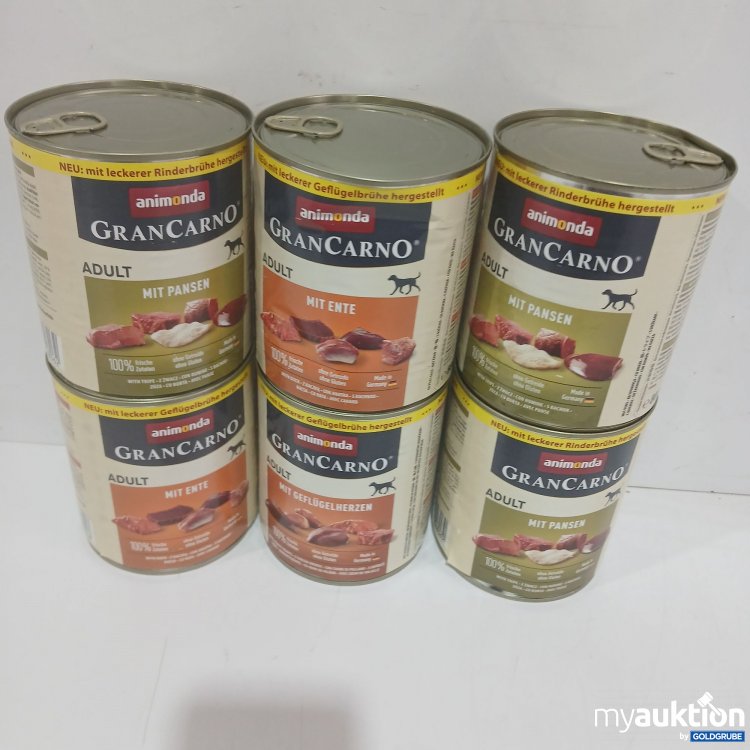 Artikel Nr. 897700: Animonda GranCarno Adult verschiedene Sorten 6 x 800g