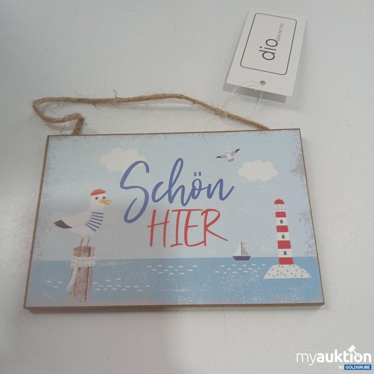 Artikel Nr. 902700: Dio Schön Hier ca.15x10cm