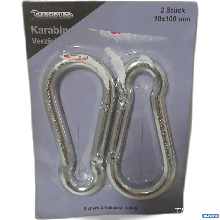 Artikel Nr. 916700: Garsiduro Karabinerhaken 2 Stück 