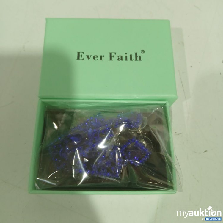 Artikel Nr. 919700: Ever Faith Ohrringe blau Glitzer