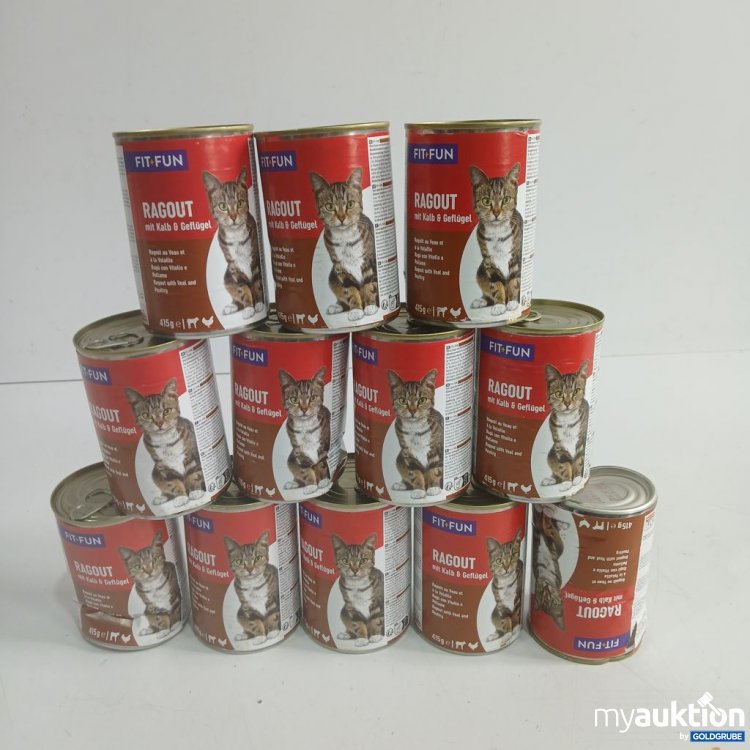 Artikel Nr. 973700: FIT-FUN Ragout mit Kalb & Geflügel 12x415 g