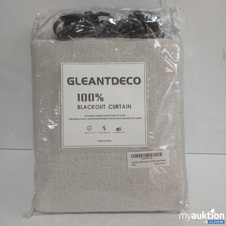 Artikel Nr. 989700 Artikel Nr. 989700: Gleantdeco Blackout Curtain